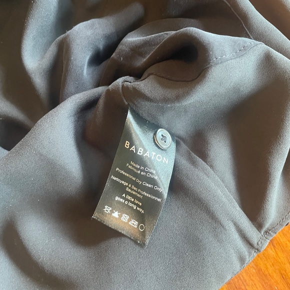 Black Silk Aritzia Babaton dress - Picture 4 of 6